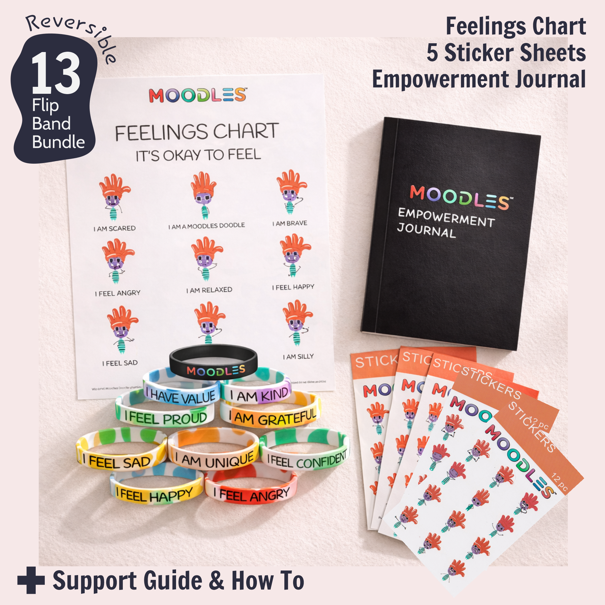 All the Feels Flip Band Bundle - Ages 6+