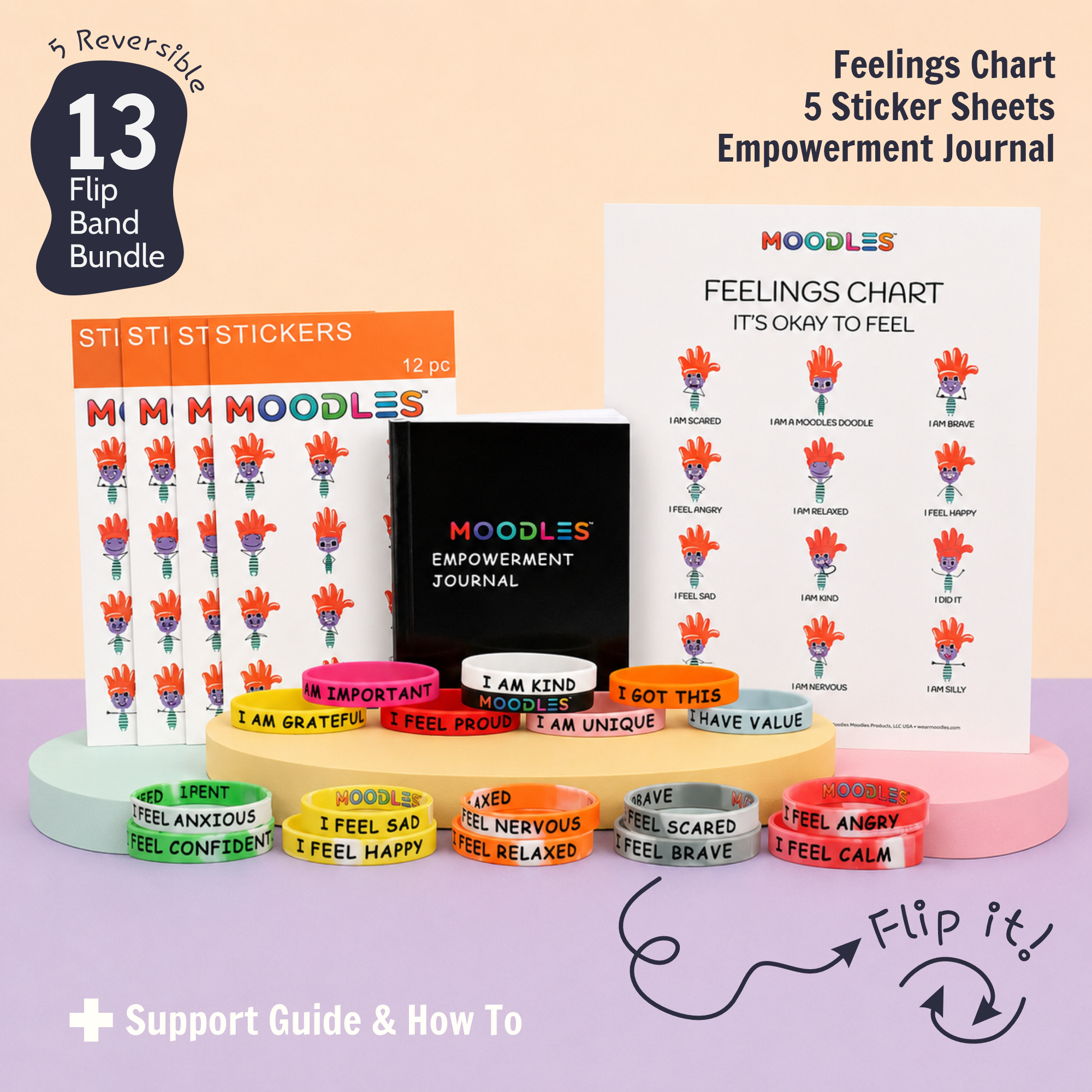 All the Feels Flip Band Bundle - Ages 6+