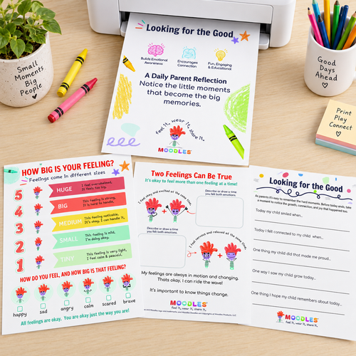 Feelings Worksheets Bundle: For Parents (Printable)