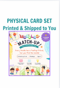 MOODLES Match-Up! Feelings Matching Game – Physical Card Set