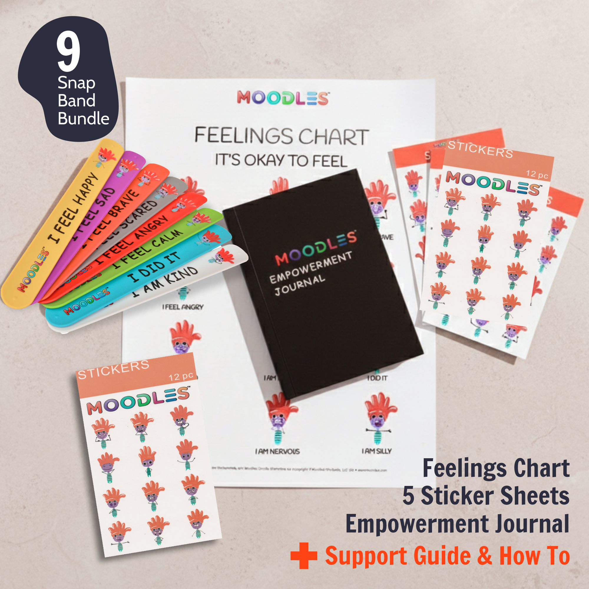 All the Feels Snap Band Bundle - Ages 3+