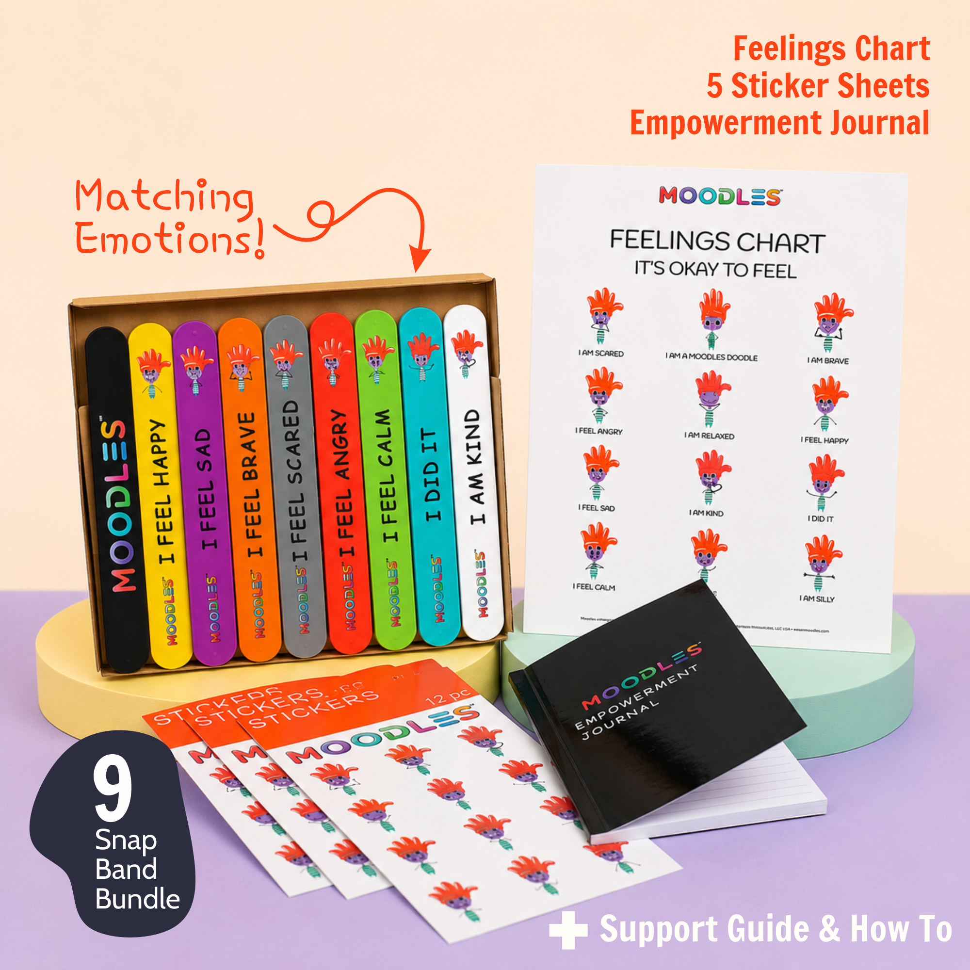 All the Feels Snap Band Bundle - Ages 3+