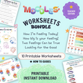 Feelings Worksheets Bundle: For Teachers (Printable)